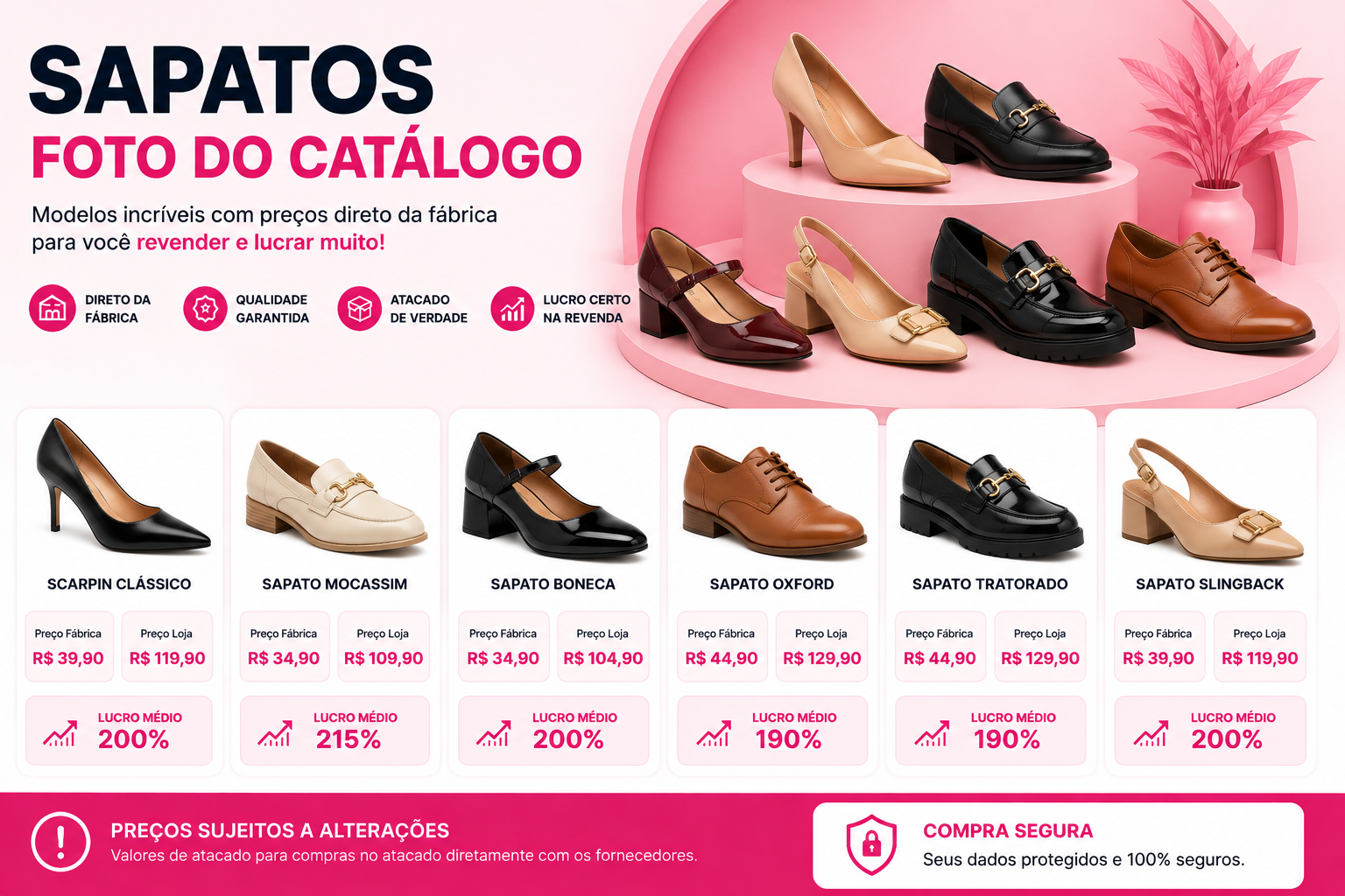 Catálogo de sapatos