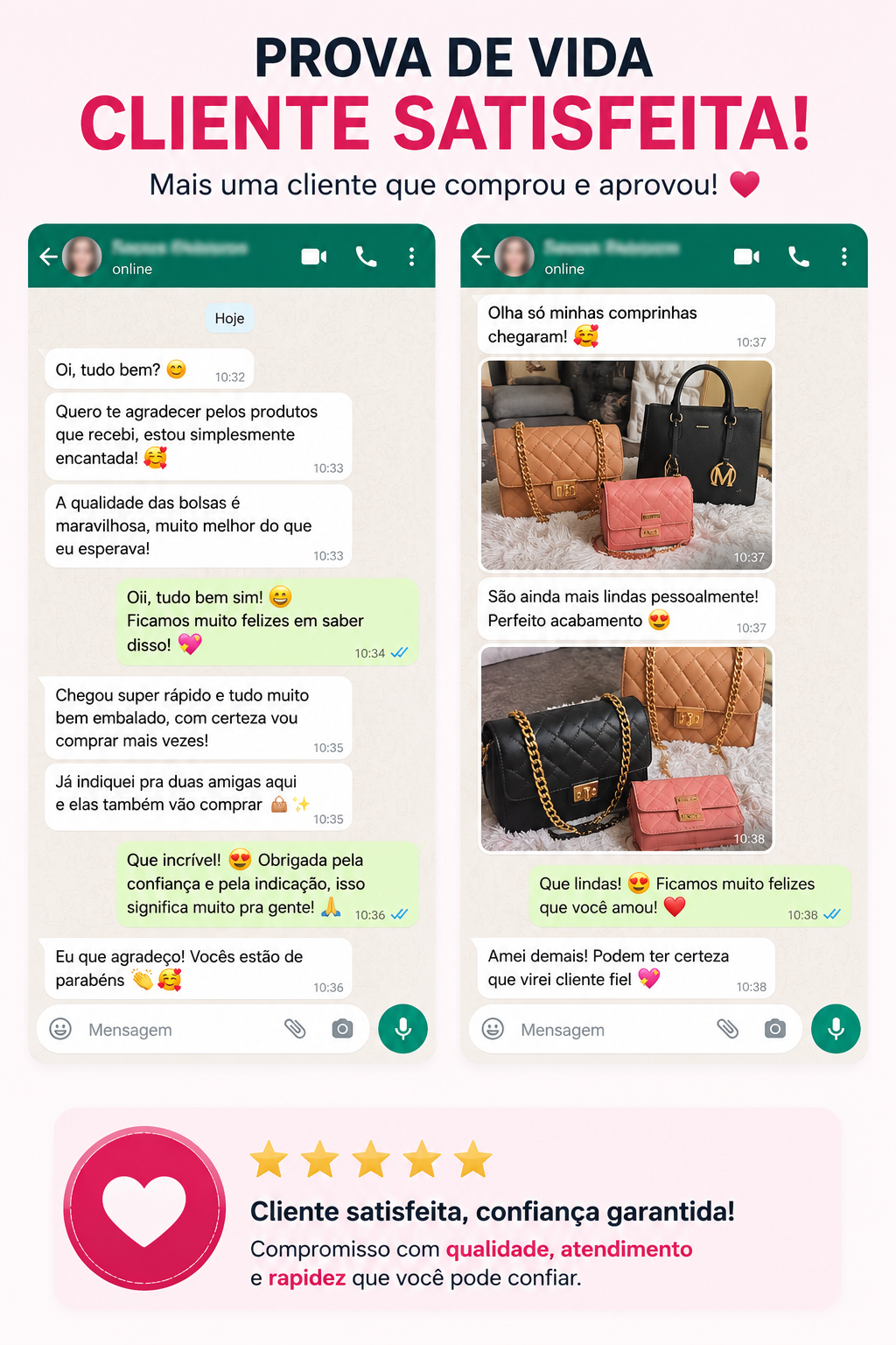 Depoimentos de clientes